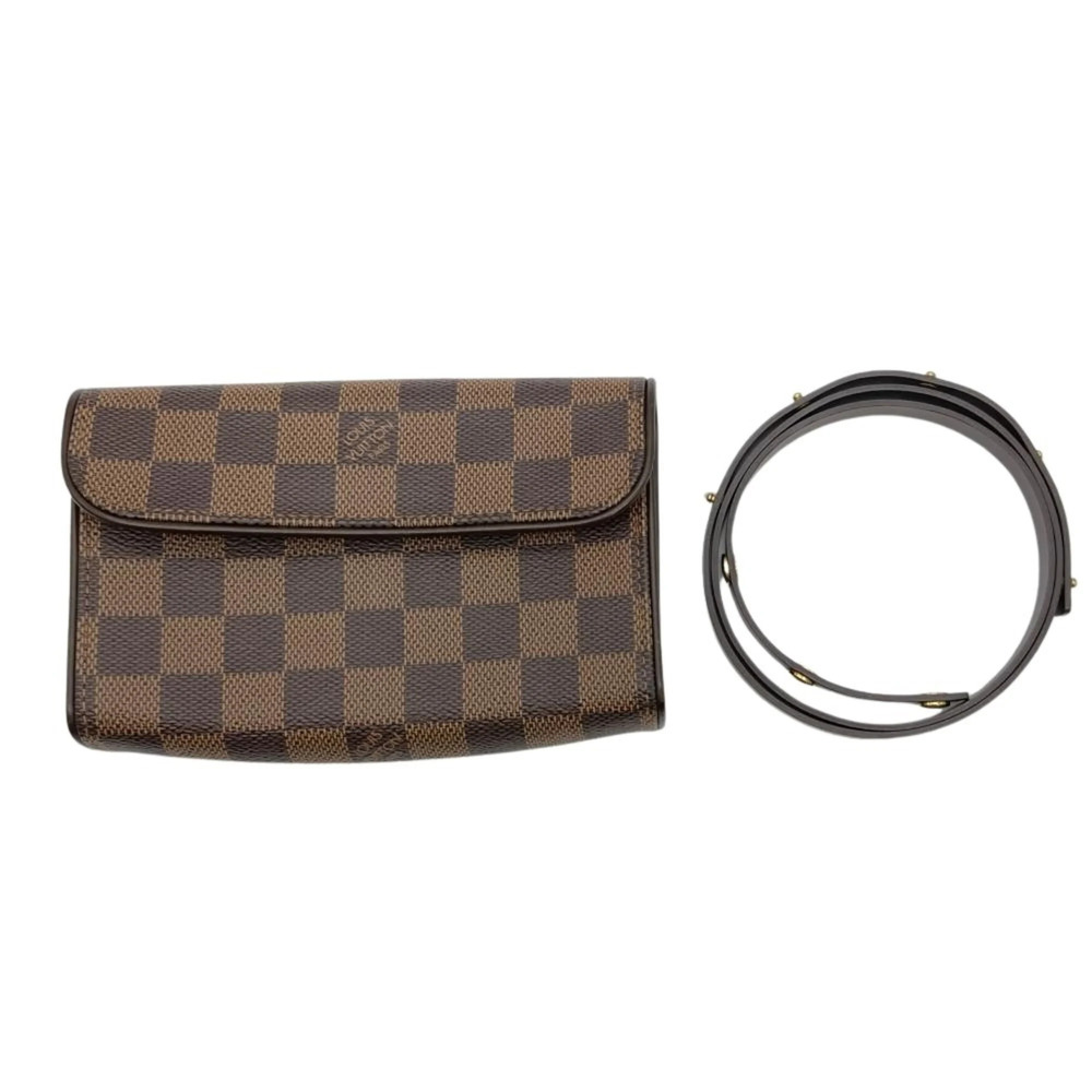 LOUIS VUITTON Brown Damier Pochette Hobo Bag - Picture 7 of 7